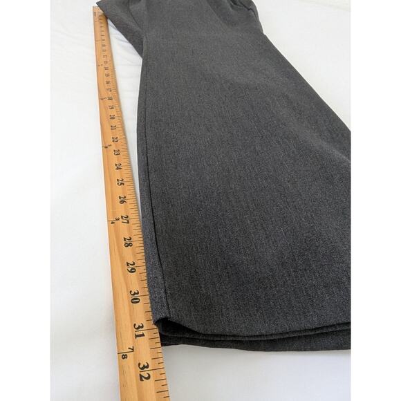 Old Navy Pixie Flare Womens Gray Flare Dress Pants Size 20 Office Career Stretch - Picture 9 of 10